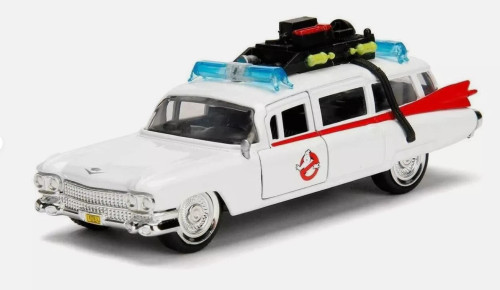 1/32 Jada 1959 Cadillac Ambulance Ecto-1 Ghostbusters Diecast Car Model (new no retail box) 1/32 Jada 1959 Cadillac Ambulance Ecto-1 Ghostbusters Diecast Car Model (new no retail box)