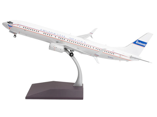 Boeing 737-900ER Commercial Aircraft "Continental Airlines - United Airlines" (N75435) White with Red and Blue Stripes "Gemini 200" Series 1/200 Diecast Model Airplane by GeminiJets Boeing 737-900ER Commercial Aircraft "Continental Airlines - United Airlines" (N75435) White with Red and Blue Stripes "Gemini 200" Series 1/200 Diecast Model Airplane by GeminiJets