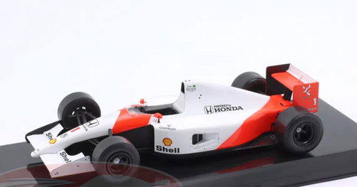 1/24 Premium Collectibles 1991 Formula 1 Ayrton Senna McLaren MP4/6 #1 Formula 1 World Champion Car Model 1/24 Premium Collectibles 1991 Formula 1 Ayrton Senna McLaren MP4/6 #1 Formula 1 World Champion Car Model