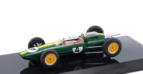 1/24 Premium Collectibles 1963 Formula 1 Jim Clark Lotus 25 #4 Formula 1 World Champion Car Model 1/24 Premium Collectibles 1963 Formula 1 Jim Clark Lotus 25 #4 Formula 1 World Champion Car Model