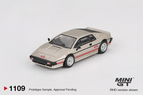 1/64 Mini GT Lotus Esprit Turbo (Metallic Silver) Diecast Car Model 1/64 Mini GT Lotus Esprit Turbo (Metallic Silver) Diecast Car Model