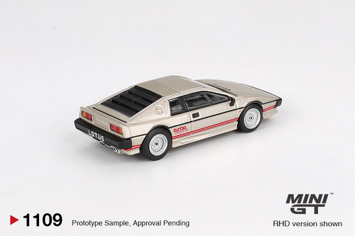 1/64 Mini GT Lotus Esprit Turbo (Metallic Silver) Diecast Car Model