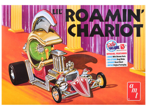 Skill 2 Model Kit "Lil' Roamin'" Chariot Show Rod 1/25 Scale Model by AMT Skill 2 Model Kit "Lil' Roamin'" Chariot Show Rod 1/25 Scale Model by AMT