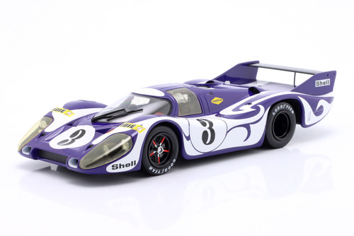 1/43 Dealer Edition 1970 Porsche 917 LH Hippie #3 2nd 24h LeMans