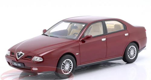 1/18 Triple9 1999 Alfa Romeo 166 (Proteo Red Metallic) Diecast Car Model 1/18 Triple9 1999 Alfa Romeo 166 (Proteo Red Metallic) Diecast Car Model