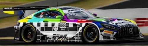 1/43 Spark Mercedes-AMG GT3 EVO No.888 Mercedes-AMG Team GMR Bathurst 12H 2025 M. Engel - M. Martin - M. Grenier Car Model 1/43 Spark Mercedes-AMG GT3 EVO No.888 Mercedes-AMG Team GMR Bathurst 12H 2025 M. Engel - M. Martin - M. Grenier Car Model