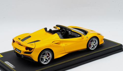 1/18 BBR Ferrari F8 Spider (Giallo Tristato Yellow) Car Model