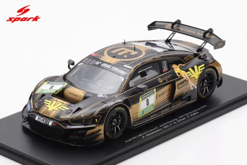 1/18 Spark Audi R8 LMS GT3 evo ll No.8 JUTA Racing 24H Nürburgring 2025 A. Veremenko - SELV - E. Erhart - P. Kaffer Car Model