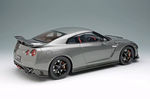 1/18 Makeup 2013 Nissan Skyline GT-R GTR R35 (Nismo R35 CRS Version) (Dark Metal Grey) Car Model