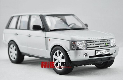 1/18 Land Rover Range Rover 3rd Generation (2001-2011) (Silver) Diecast Car Model