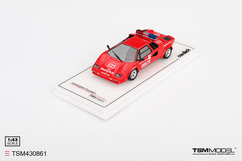 1/43 TSM Lamborghini Countach 1983 GRAND PRIX MONACO Pace Car Car Model 1/43 TSM Lamborghini Countach 1983 GRAND PRIX MONACO Pace Car Car Model