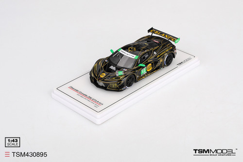 1/43 TSM Chevrolet Corvette Z06 GT3.R #13 AWA Racing 2025 IMSA Daytona 24 Hrs Class Winner Car Model