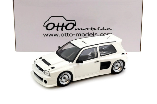 1/18 OTTO 2024 Volkswagen Golf III Khyzyl Saleem (White) Car Model