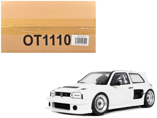 1/18 OTTO 2024 Volkswagen Golf III Khyzyl Saleem (White) Car Model