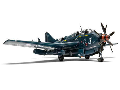 Level 4 Model Kit Fairey Gannet COD.4 Aircraft with 3 Scheme Options 1/48 Plastic Model Kit by Airfix Level 4 Model Kit Fairey Gannet COD.4 Aircraft with 3 Scheme Options 1/48 Plastic Model Kit by Airfix