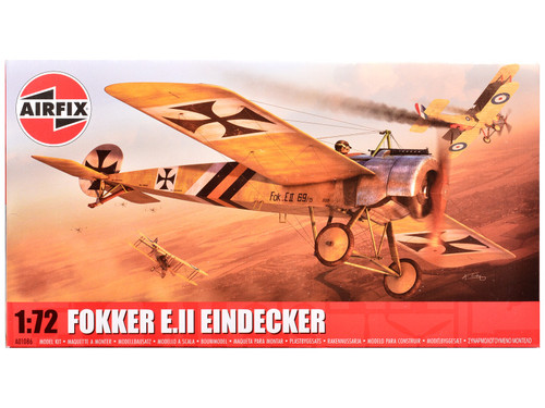 Level 2 Model Kit Fokker E.II Eindecker Fighter Aircraft 1/72 Plastic Model Kit by Airfix Level 2 Model Kit Fokker E.II Eindecker Fighter Aircraft 1/72 Plastic Model Kit by Airfix