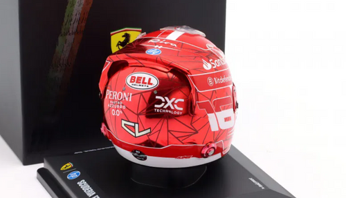 1/5 Looksmart 2024 Formula 1 Charles Leclerc #16 Scuderia Ferrari 5th Singapore GP Helmet Model 1/5 Looksmart 2024 Formula 1 Charles Leclerc #16 Scuderia Ferrari 5th Singapore GP Helmet Model
