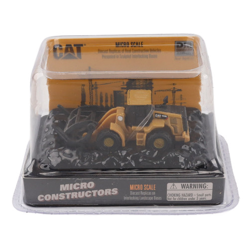 Diecast Masters Micro CAT 950M Wheel Loader Log Fork Version Diecast Model Diecast Masters Micro CAT 950M Wheel Loader Log Fork Version Diecast Model
