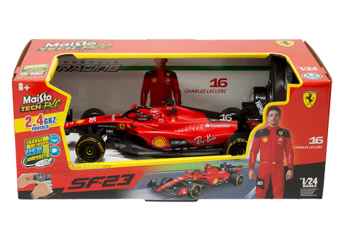 1/24 Maisto Tech Radio Control 2023 Formula 1 Ferrari SF-23 #16 Charles Leclerc