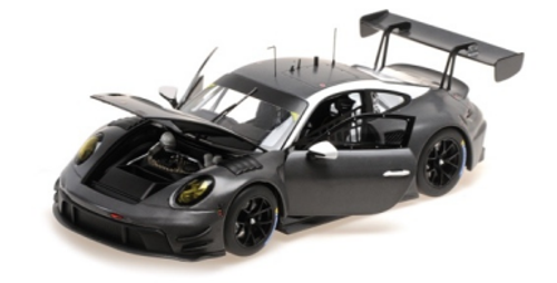 1/18 Minichamps Porsche 911 (992) GT3 R (Carbon Black) Diecast Car Model 1/18 Minichamps Porsche 911 (992) GT3 R (Carbon Black) Diecast Car Model