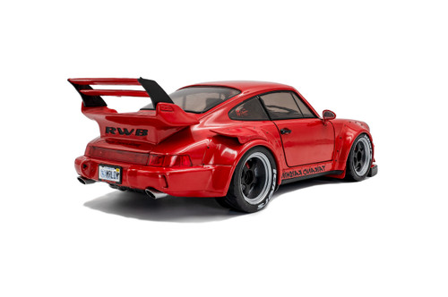 1/18 Solido Porsche 911 964 RWB Taikano Kaishin Red Diecast Car Model