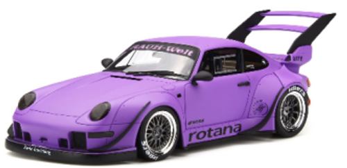 1/43 Solido 2013 Porsche 911 997 RWB Rotana Matte Purple Diecast Car Model 1/43 Solido 2013 Porsche 911 997 RWB Rotana Matte Purple Diecast Car Model