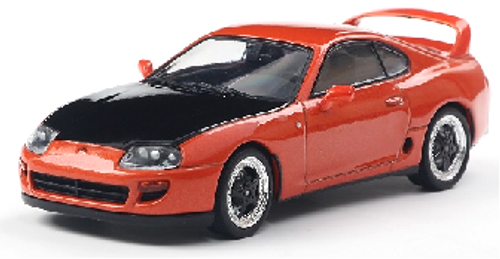 1/43 Solido 2001 Toyota Supra MK4 (Orange) Diecast Car Model 1/43 Solido 2001 Toyota Supra MK4 (Orange) Diecast Car Model