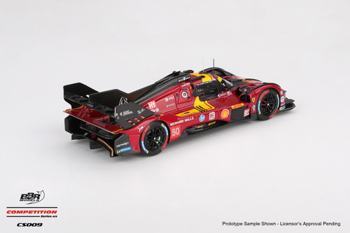 1/43 BBR Ferrari 499P #50 Ferrari AF Corse 2025 WEC Qatar 1812km Winner Car Model
