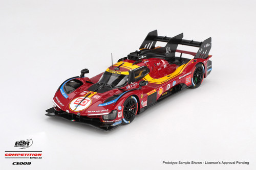 1/43 BBR Ferrari 499P #50 Ferrari AF Corse 2025 WEC Qatar 1812km Winner Car Model