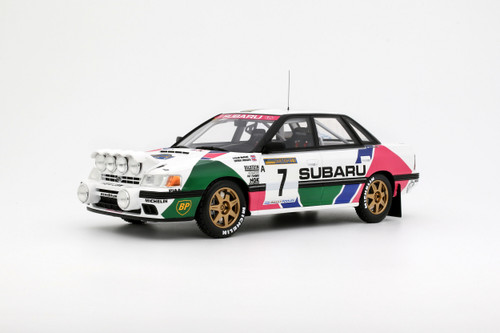 1/18 OTTO 1992 Subaru Legacy RS GR.A C.Mcrae Swedish Rally Car Model 1/18 OTTO 1992 Subaru Legacy RS GR.A C.Mcrae Swedish Rally Car Model