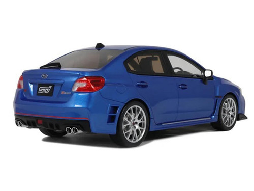 1/18 OTTO 2015 Subaru WRX STi S207 WR (Blue Pearl) Car Model