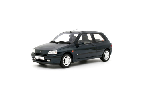 1/18 OTTO 1995 Renault Clio Baccara 1.8 Abyss Green Car Model 1/18 OTTO 1995 Renault Clio Baccara 1.8 Abyss Green Car Model