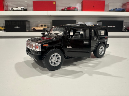 1/40 Kinsmart 2008 Hummer H2 SUV (Black) (no retail box) 1/40 Kinsmart 2008 Hummer H2 SUV (Black) (no retail box)