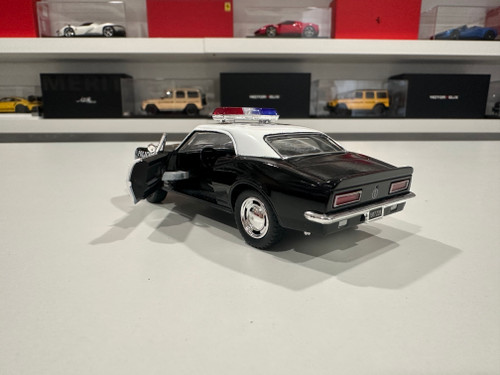 1/37 Kinsmart 1967 Chevrolet Camaro Z/28 Police Diecast Car Model (no retail box)