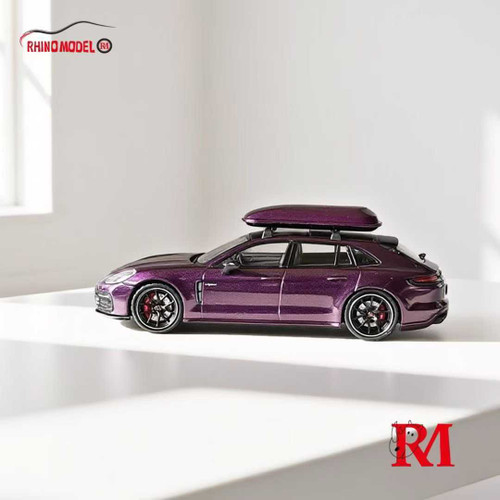 1/64 Rhino Model RM Porsche Panamera Sport Turismo (Purple) Diecast Car Model 1/64 Rhino Model RM Porsche Panamera Sport Turismo (Purple) Diecast Car Model