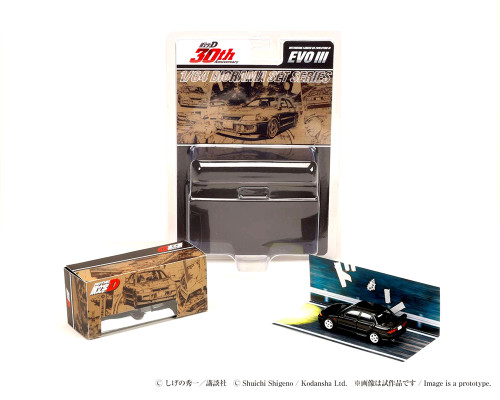 1/64 Hobby Japan Initial D 30th Anniversary Lancer RS Evolution III Kyoichi Sudo vs Ryosuke Takahashi JDM64 Diecast Car Model 1/64 Hobby Japan Initial D 30th Anniversary Lancer RS Evolution III Kyoichi Sudo vs Ryosuke Takahashi JDM64 Diecast Car Model