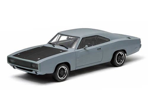 Dom's 1970 Dodge Charger R/T Primered Grey "Fast and Furious" Movie (2009) 1/43 Diecast Car Model by Greenlight Dom's 1970 Dodge Charger R/T Primered Grey "Fast and Furious" Movie (2009) 1/43 Diecast Car Model by Greenlight