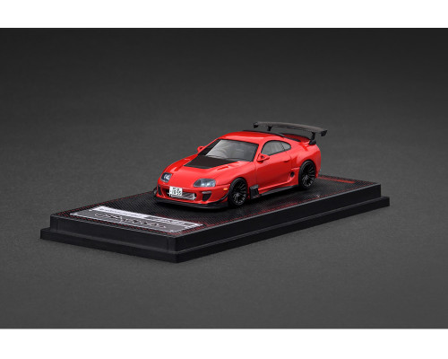 1/64 Ignition Model IG Toyota Supra (JZA80) RZ (Red) Car Model 1/64 Ignition Model IG Toyota Supra (JZA80) RZ (Red) Car Model