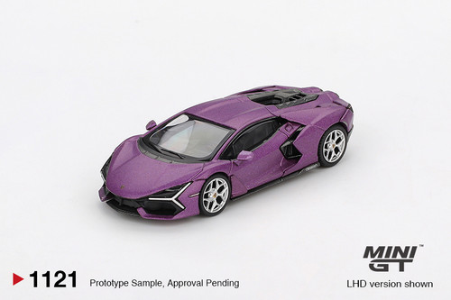 1/64 Mini GT Lamborghini Revuelto 30th Anniversary (Viola Matte Purple) Diecast Car Model 1/64 Mini GT Lamborghini Revuelto 30th Anniversary (Viola Matte Purple) Diecast Car Model