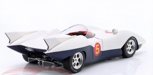 1/18 Schwyn Haas Hamilton Speed Racer Mach 5 (White) Car Model 1/18 Schwyn Haas Hamilton Speed Racer Mach 5 (White) Car Model