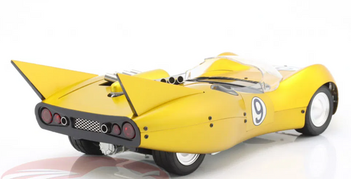 1/18 Schwyn Haas Hamilton Speed Racer Shooting Star #9 (Yellow) Car Model 1/18 Schwyn Haas Hamilton Speed Racer Shooting Star #9 (Yellow) Car Model
