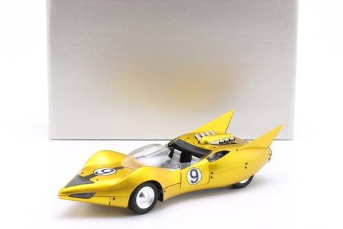 1/18 Schwyn Haas Hamilton Speed Racer Shooting Star #9 (Yellow) Car Model 1/18 Schwyn Haas Hamilton Speed Racer Shooting Star #9 (Yellow) Car Model