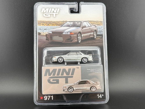CHASE CAR 1/64 Mini GT Nissan Skyline GT-R (R32) Veilside Combat C-I Veilside (Chrome Silver) Diecast Car Model CHASE CAR 1/64 Mini GT Nissan Skyline GT-R (R32) Veilside Combat C-I Veilside (Chrome Silver) Diecast Car Model