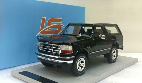 1/18 LS Collectibles 1992 Ford Bronco 5th Generations (Black) Resin Car Model Limited