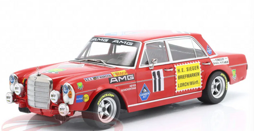 1/18 Werk83 1971 Mercedes-Benz AMG 300 SEL #11 24h Paul Ricard Hans Heyer, Clemens Schickentanz Car Model 1/18 Werk83 1971 Mercedes-Benz AMG 300 SEL #11 24h Paul Ricard Hans Heyer, Clemens Schickentanz Car Model