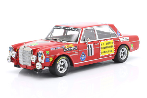 1/18 Werk83 1971 Mercedes-Benz AMG 300 SEL 6.3 #35 2nd 24h Spa AMG