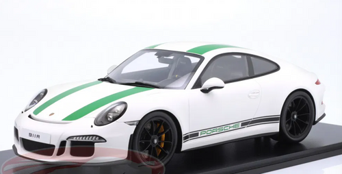 1/12 Schuco 2016 Porsche 911 (991) R (Green & White) Car Model 1/12 Schuco 2016 Porsche 911 (991) R (Green & White) Car Model