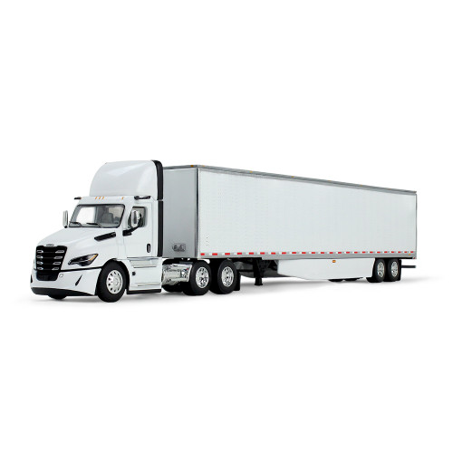 1/64 First Gear Freightliner® Fifth Generation Cascadia® Day Cab & 53’ Utility® Trailer with Skirts (White) Diecast Model 1/64 First Gear Freightliner® Fifth Generation Cascadia® Day Cab & 53’ Utility® Trailer with Skirts (White) Diecast Model
