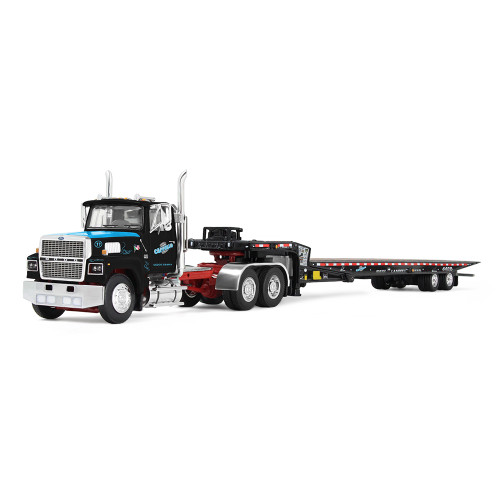 1/64 First Gear Ford LTL 9000 Day Cab & Landoll® 440B-50CA Traveling Axle Trailer Legacy™ Series #3 - Cappello Heavy Transport Diecast Model 1/64 First Gear Ford LTL 9000 Day Cab & Landoll® 440B-50CA Traveling Axle Trailer Legacy™ Series #3 - Cappello Heavy Transport Diecast Model
