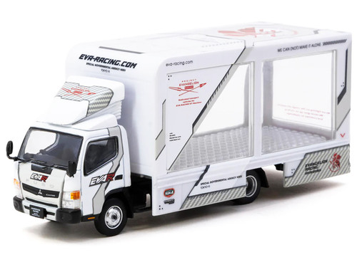1/64 Tarmac Works Mitsubishi Fuso Canter EVA Racing Diecast Car Model